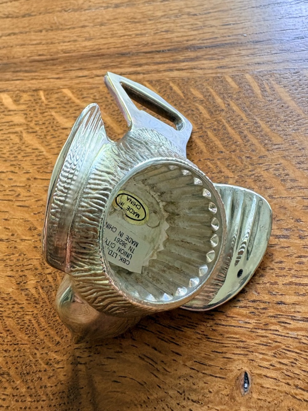 Vintage Silver tone metal Bird flip/turn Bottle Opener - Picture 12 of 14